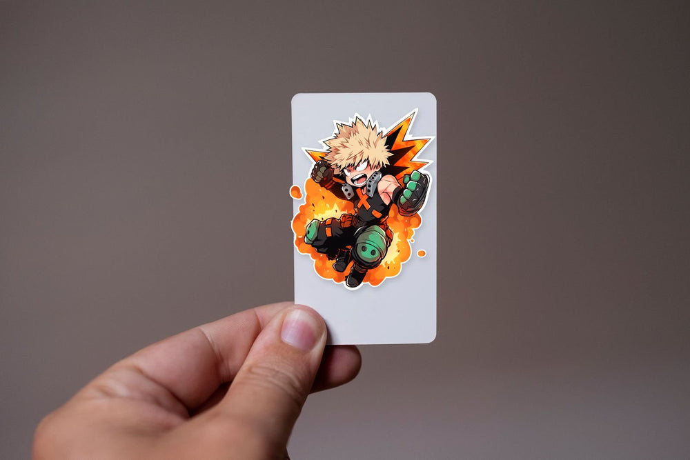 My Hero Academia Bakugo Explosive Sticker