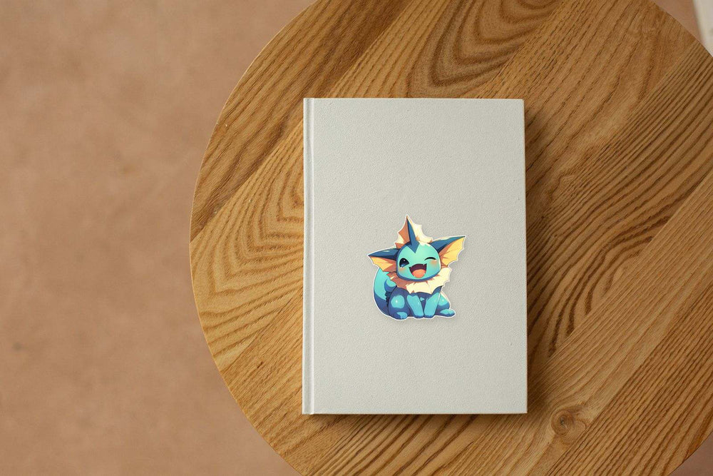Cute Vaporeon Smile Sticker