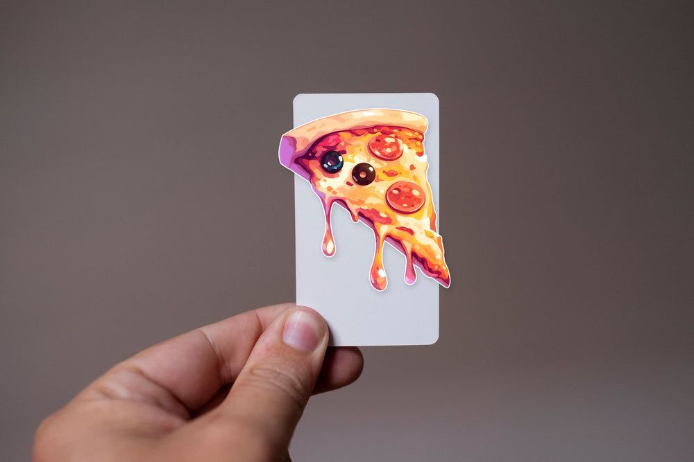 Pizza Slice Melting Sticker
