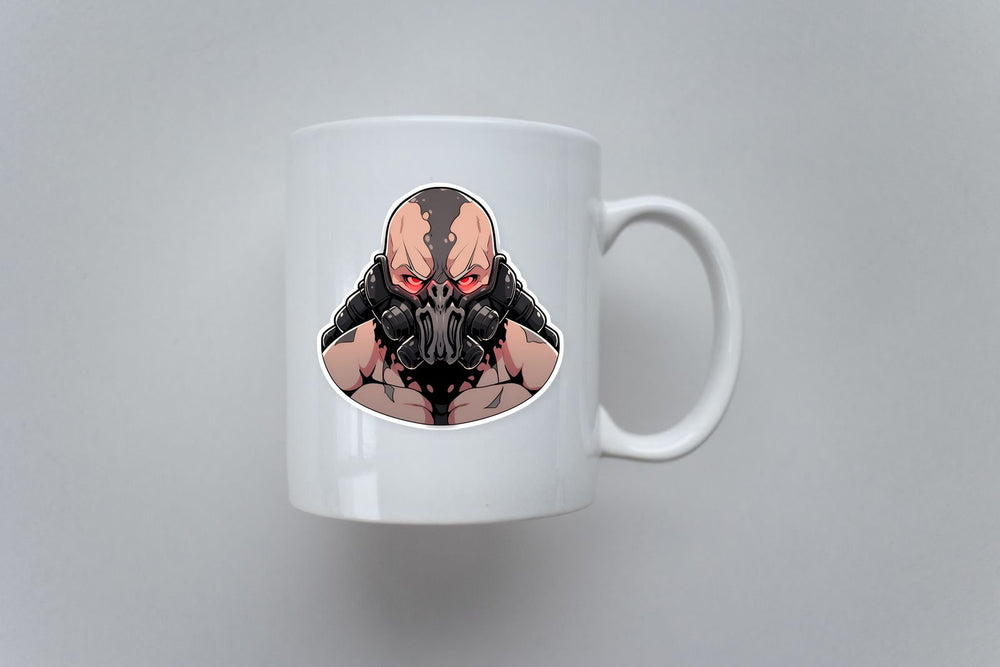 DC Comics Bane with Red Eyes Sticker