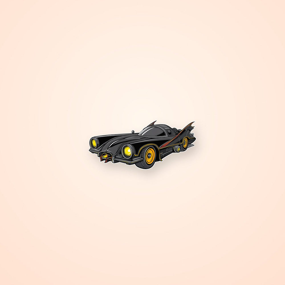 Batman Classic Batmobile Sticker