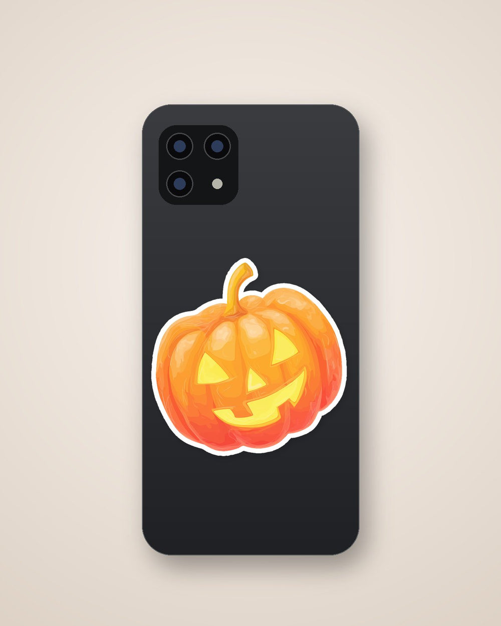 Halloween Pumpkin Jack O’ Lantern Sticker