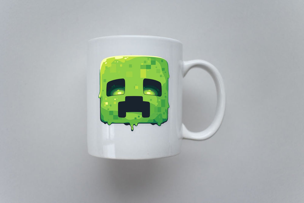 Minecraft Creeper Melting Goo Sticker