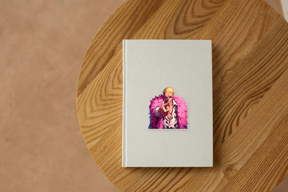 One Piece Doflamingo Pointing Sticker