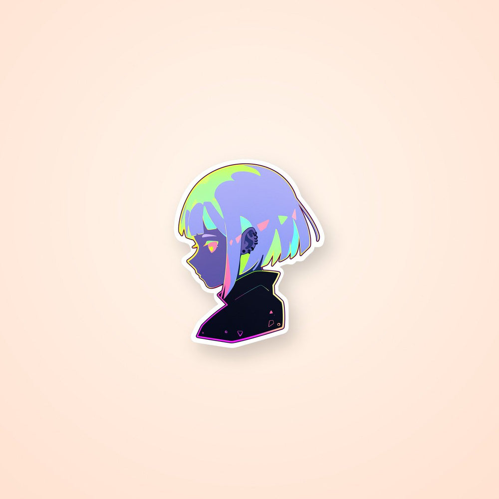 Cyberpunk Edgerunners Lucy Neon Sticker