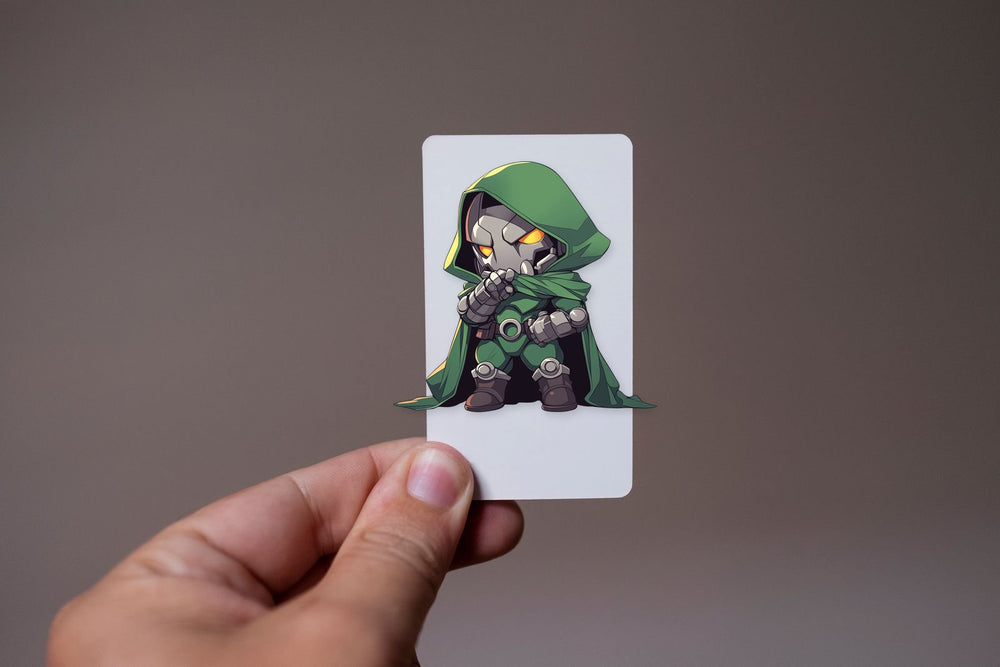 Marvel Doctor Doom Chibi Sticker