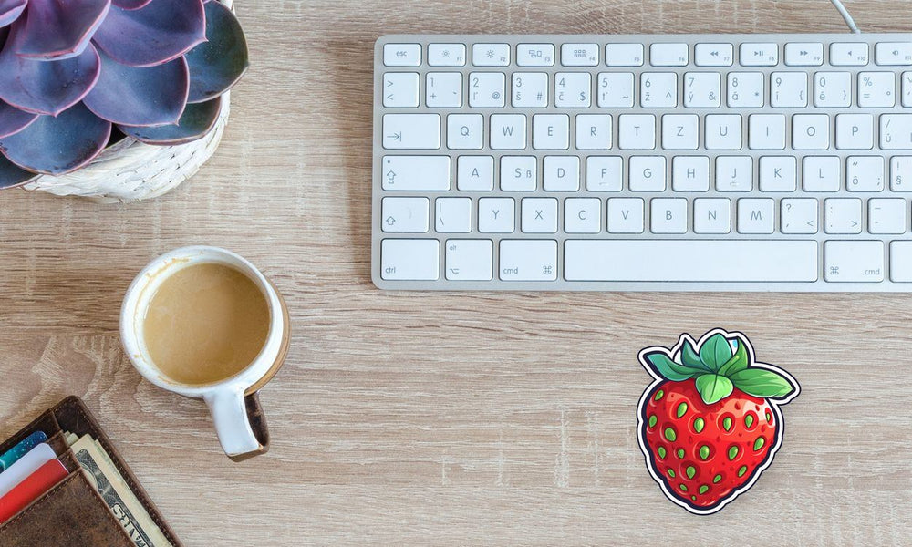 Juicy Strawberry Sticker