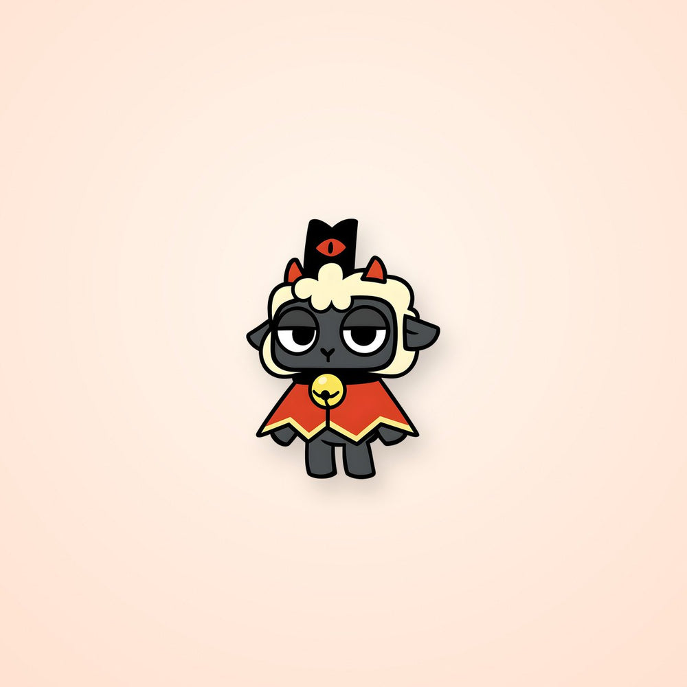 Cult of the Lamb Character Sticker
