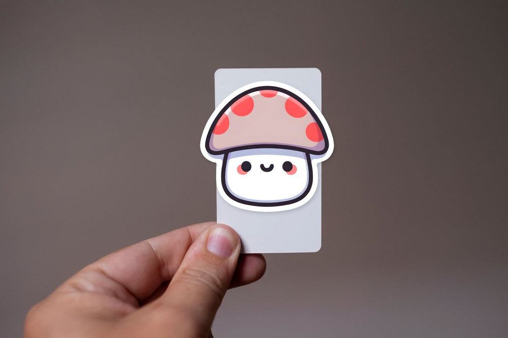 Kawaii Mushroom Sticker