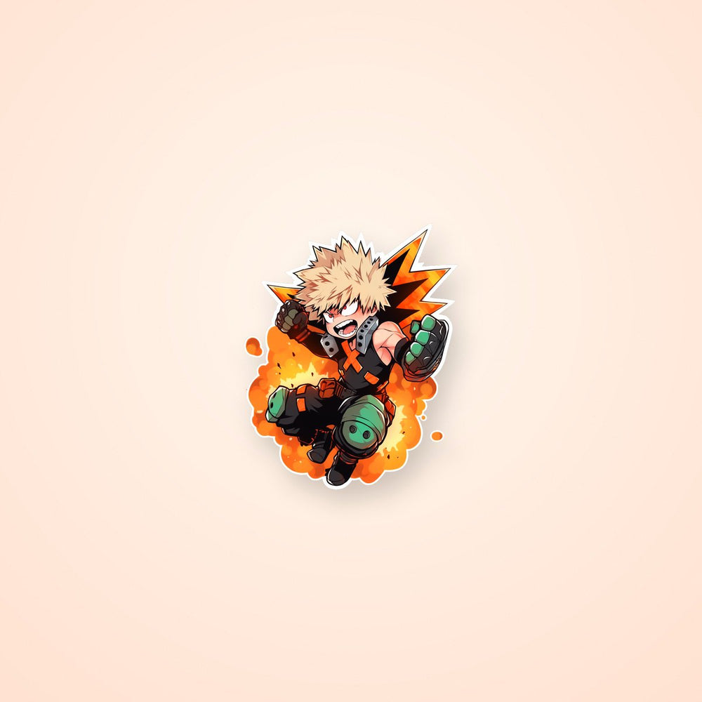 My Hero Academia Bakugo Explosive Sticker