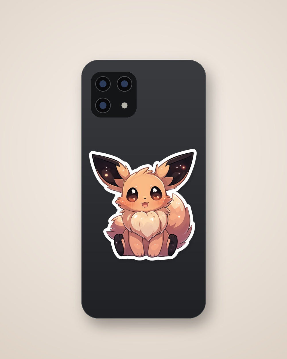 Cute Eevee Pokemon Sticker