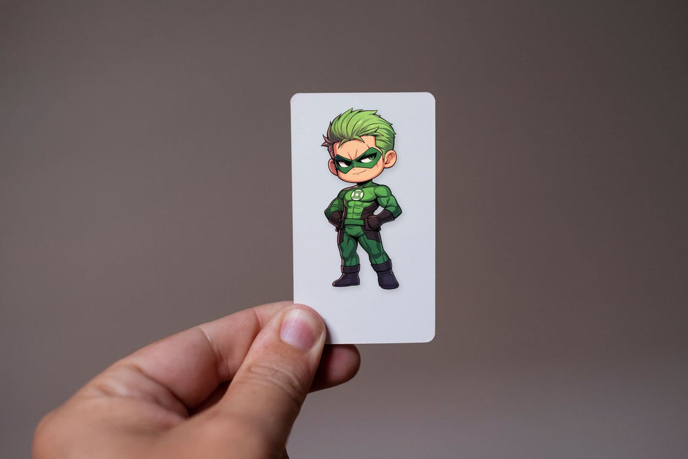 Cute Green Lantern Marvel Sticker