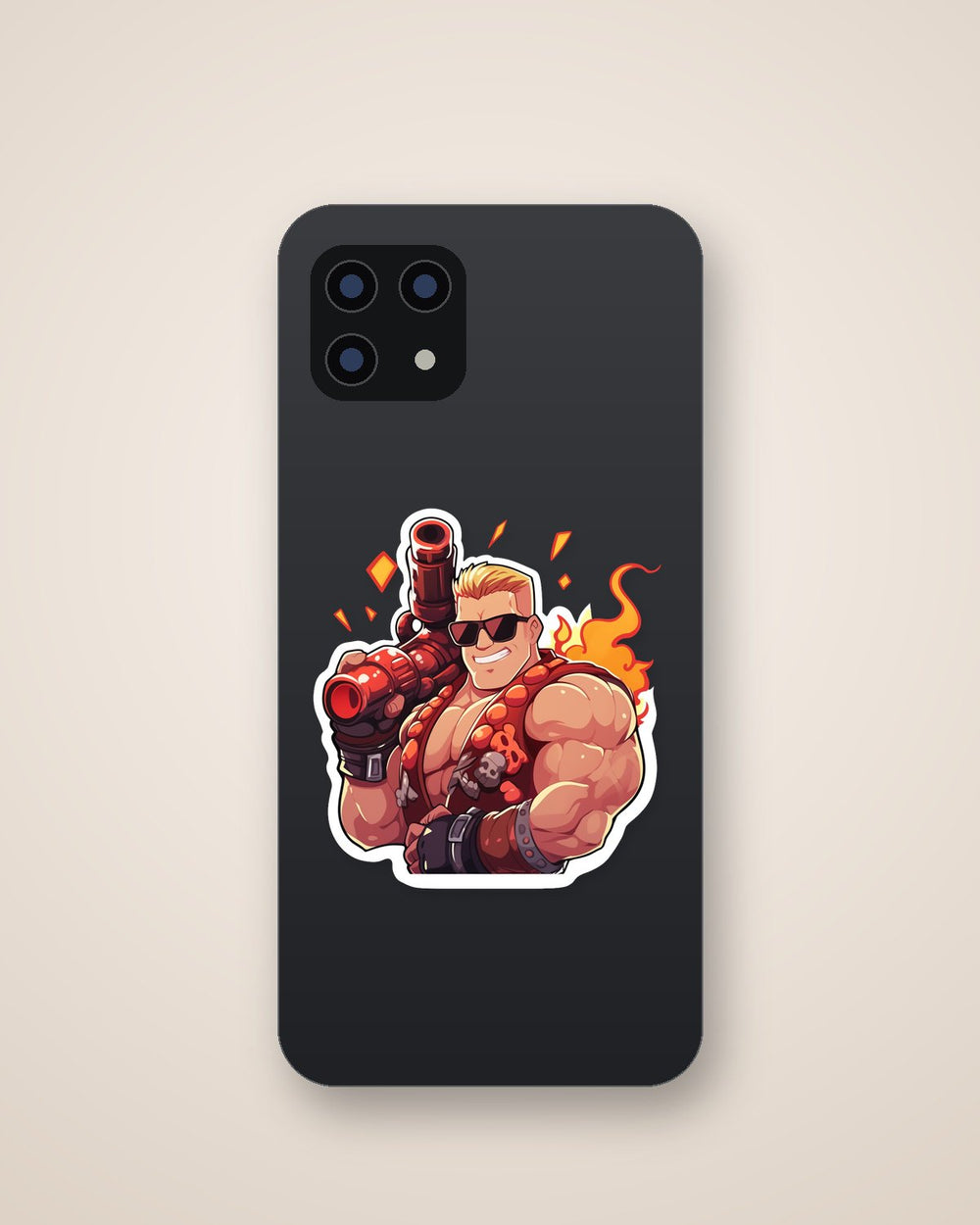 Duke Nukem Art Sticker