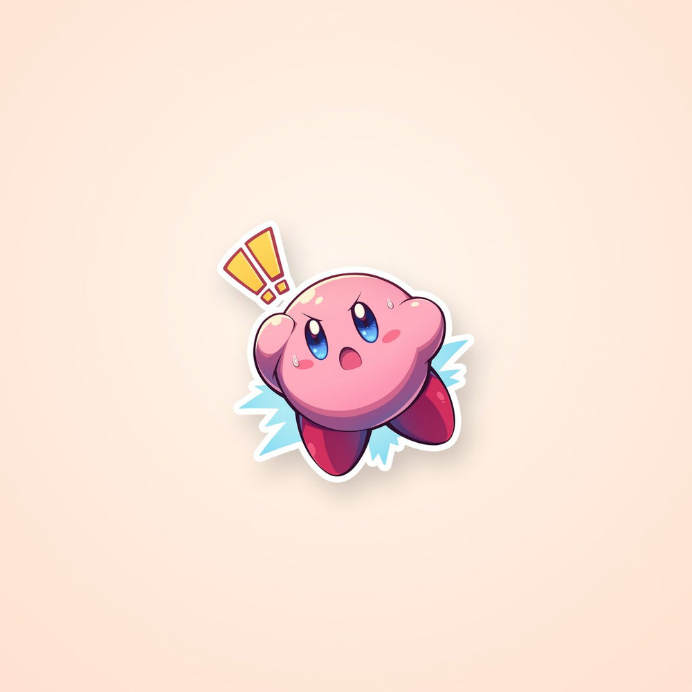Kirby Cool Sticker
