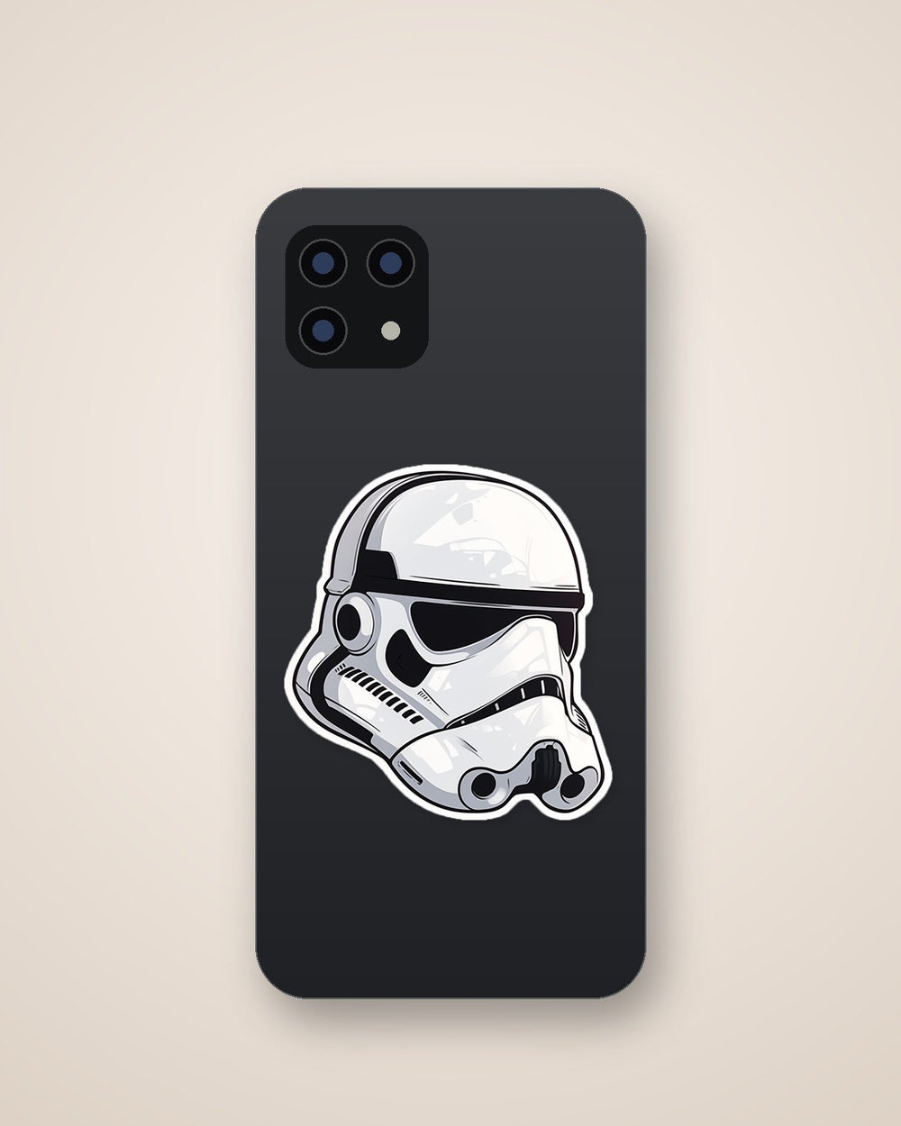 Star Wars Stormtrooper Helmet Sticker