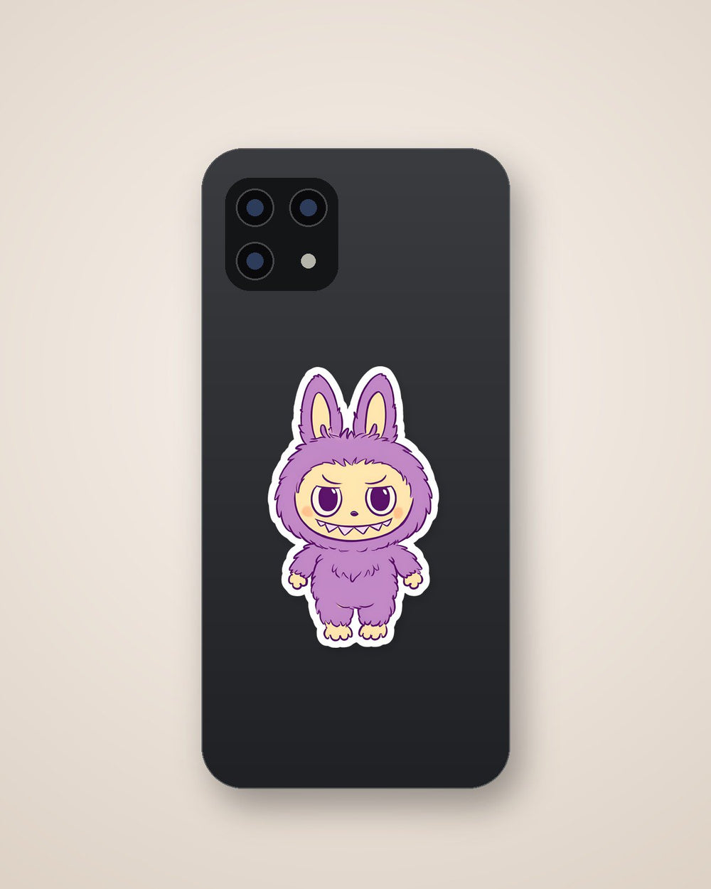 Labubu Purple Cute Sticker