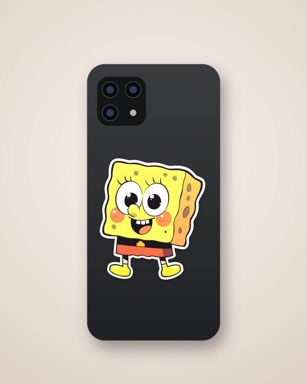 Funny Baby Spongebob Sticker