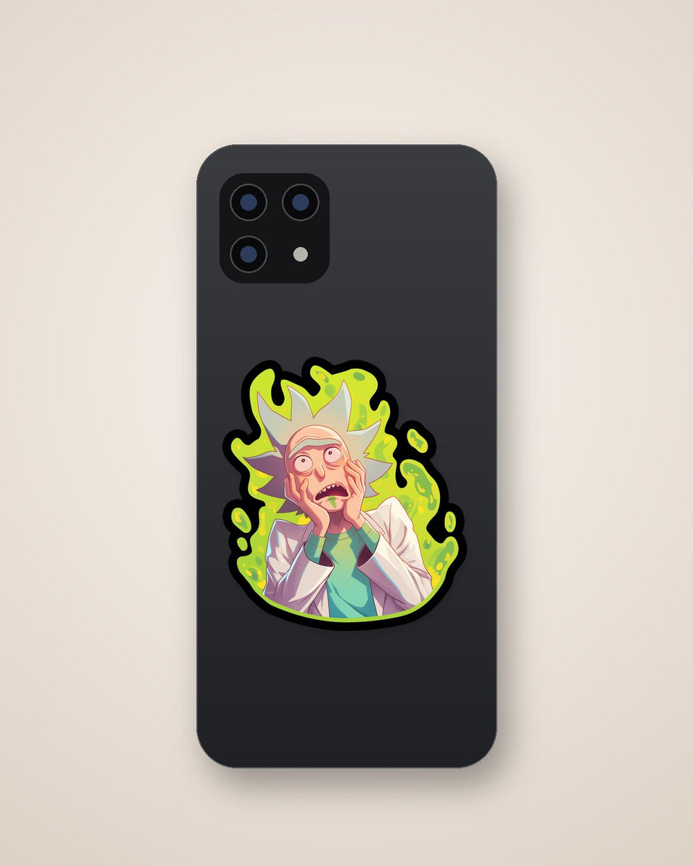 Rick and Morty Rick Sanchez Toxic Sticker