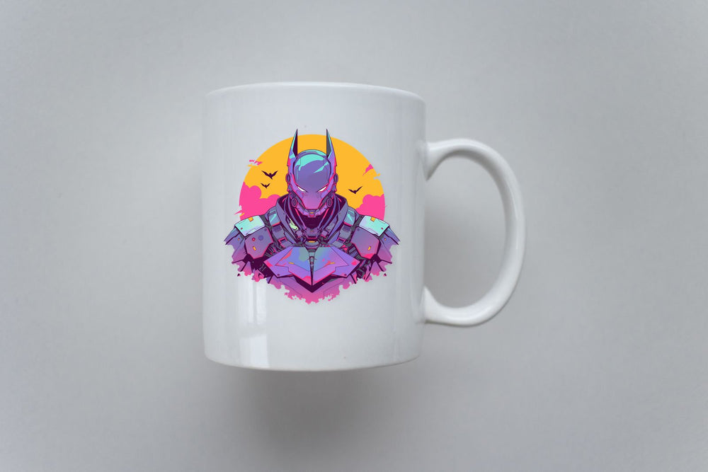 Cyberpunk Batman Futuristic Sticker