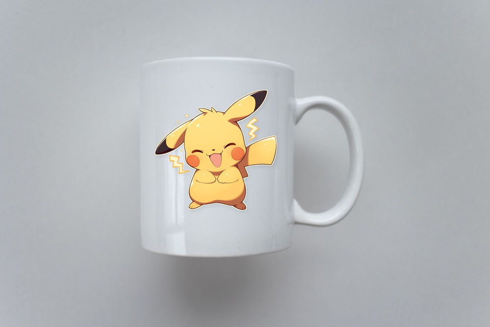 Pikachu Happy Lightning Sticker