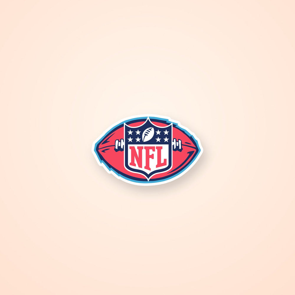 NFL Football Logo Sticker