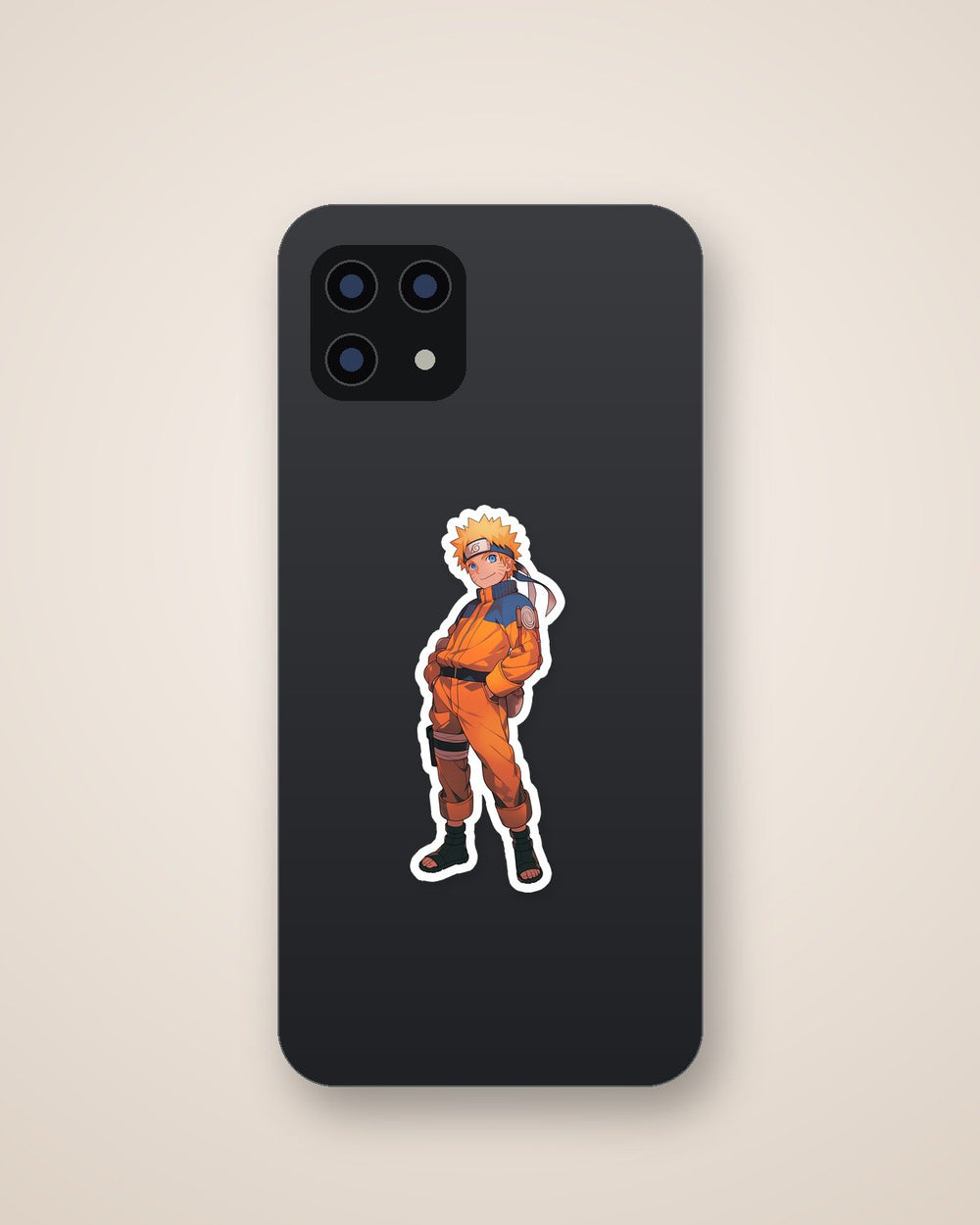 Naruto Uzumaki Expression Anime Sticker
