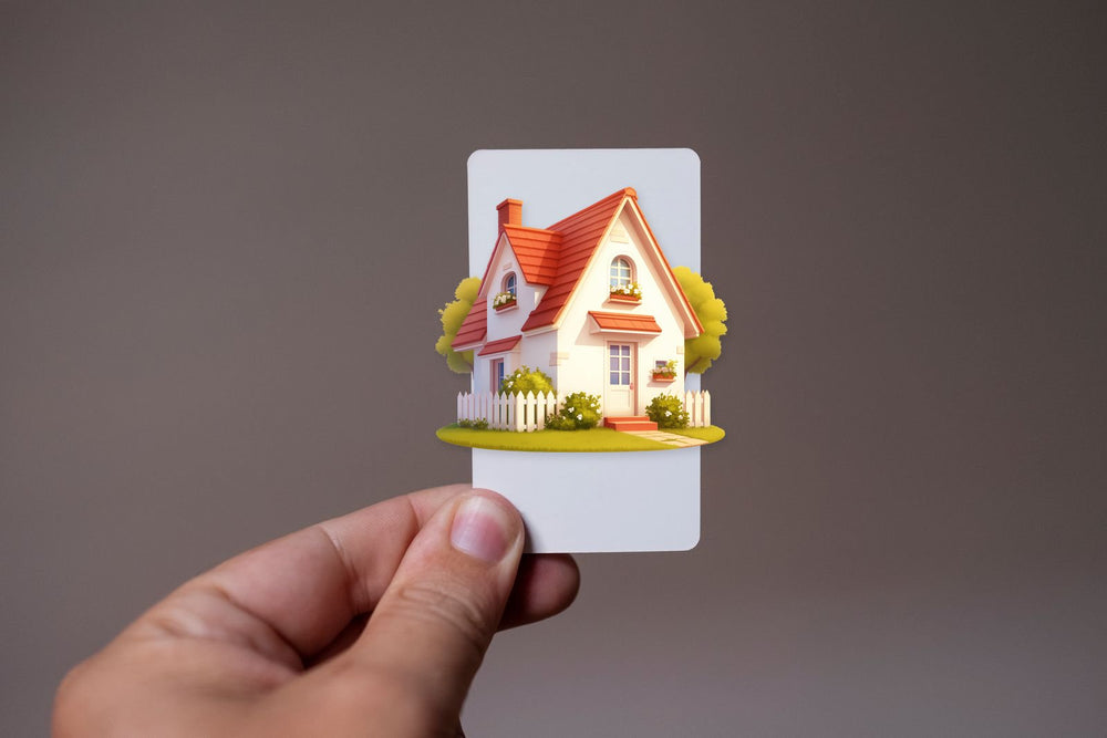 Cozy Suburban House Clipart