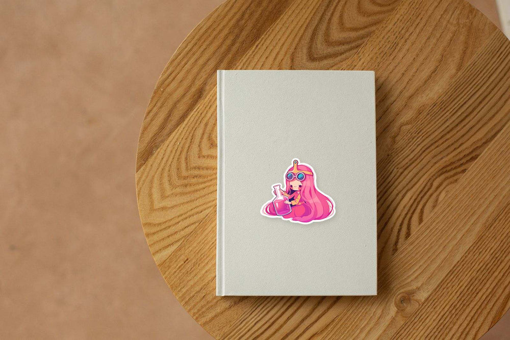 Princess Bubblegum Lab Cute Adventure Time Sticker