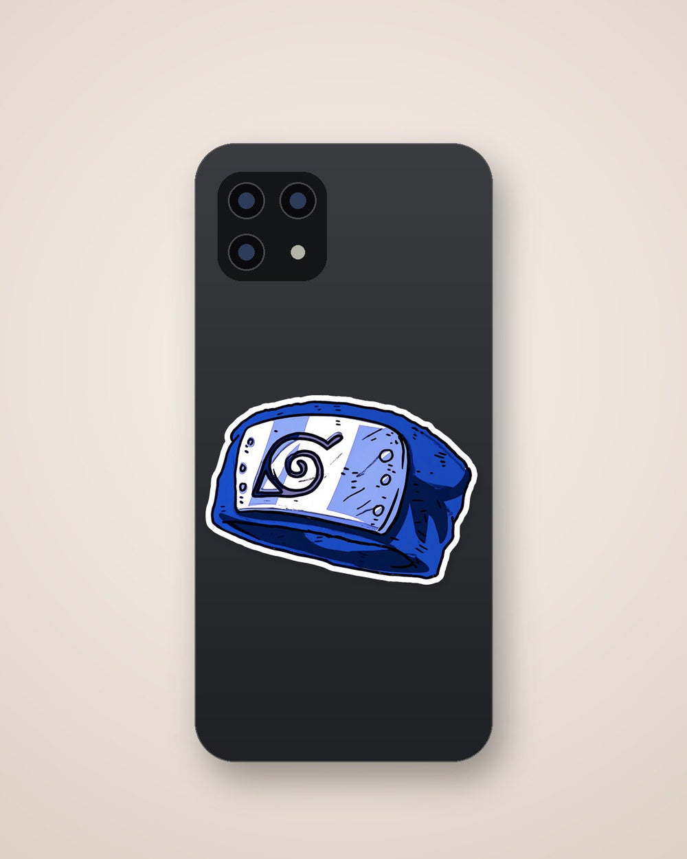 Naruto Hidden Leaf Headband Sticker