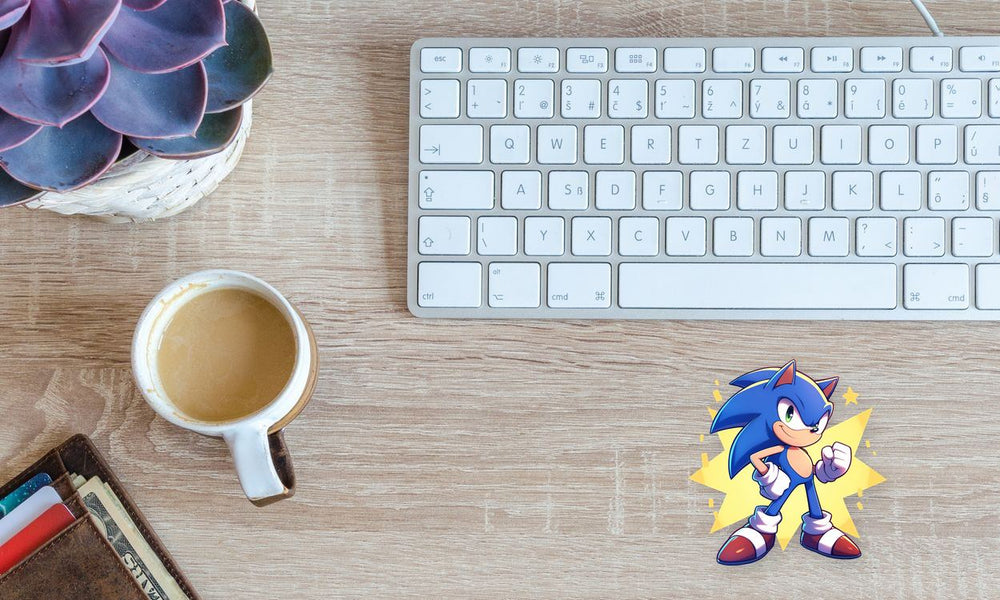 Sonic Cool Pose Sticker