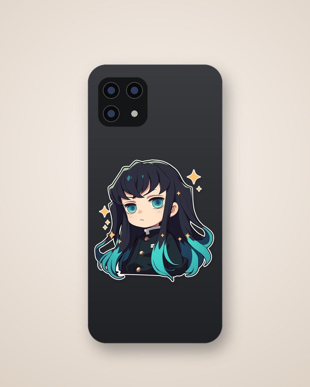 Muichiro Tokito Kawaii Demon Slayer Sticker