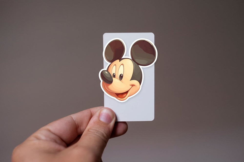 Mickey Mouse Head Sticker