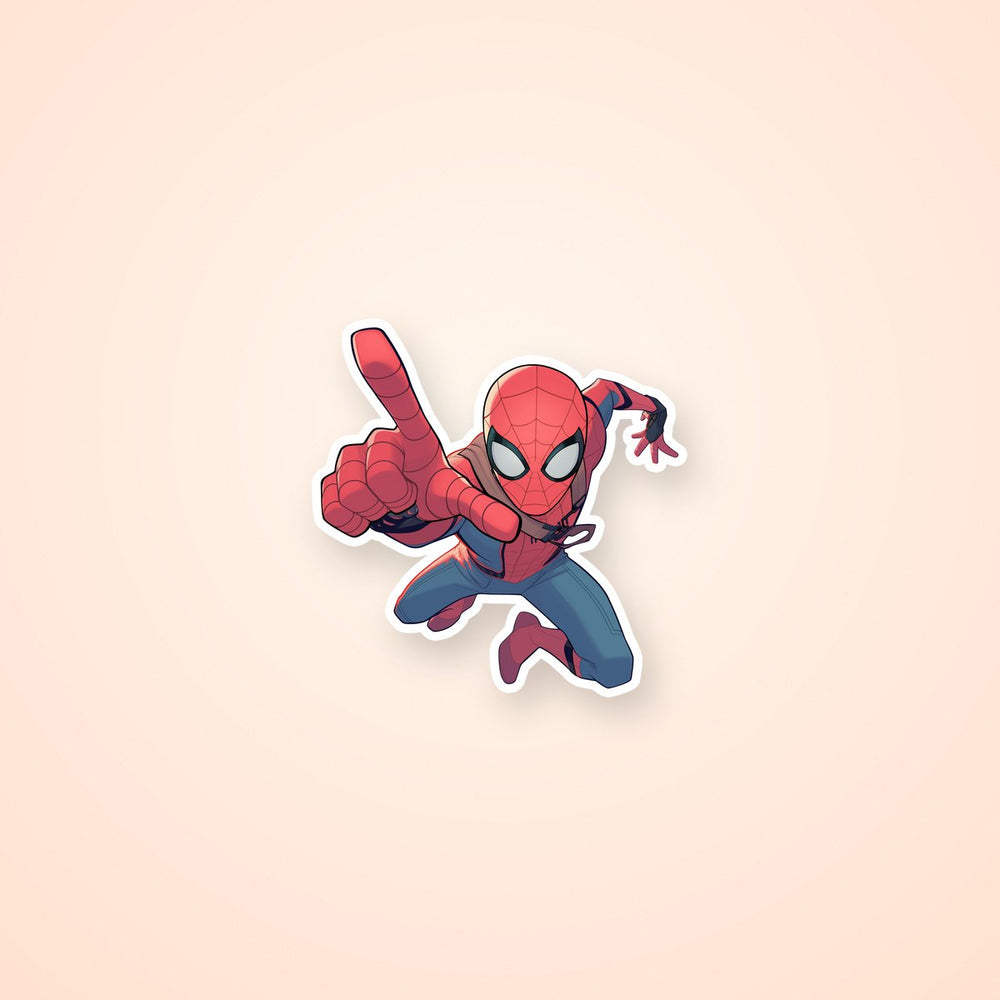 Spider-Man Action Swing Comic Sticker