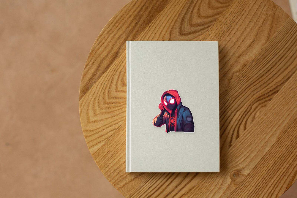 Spiderman Miles Morales Hypebeast Sticker