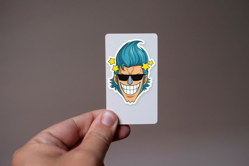 Franky Head One Piece Sticker