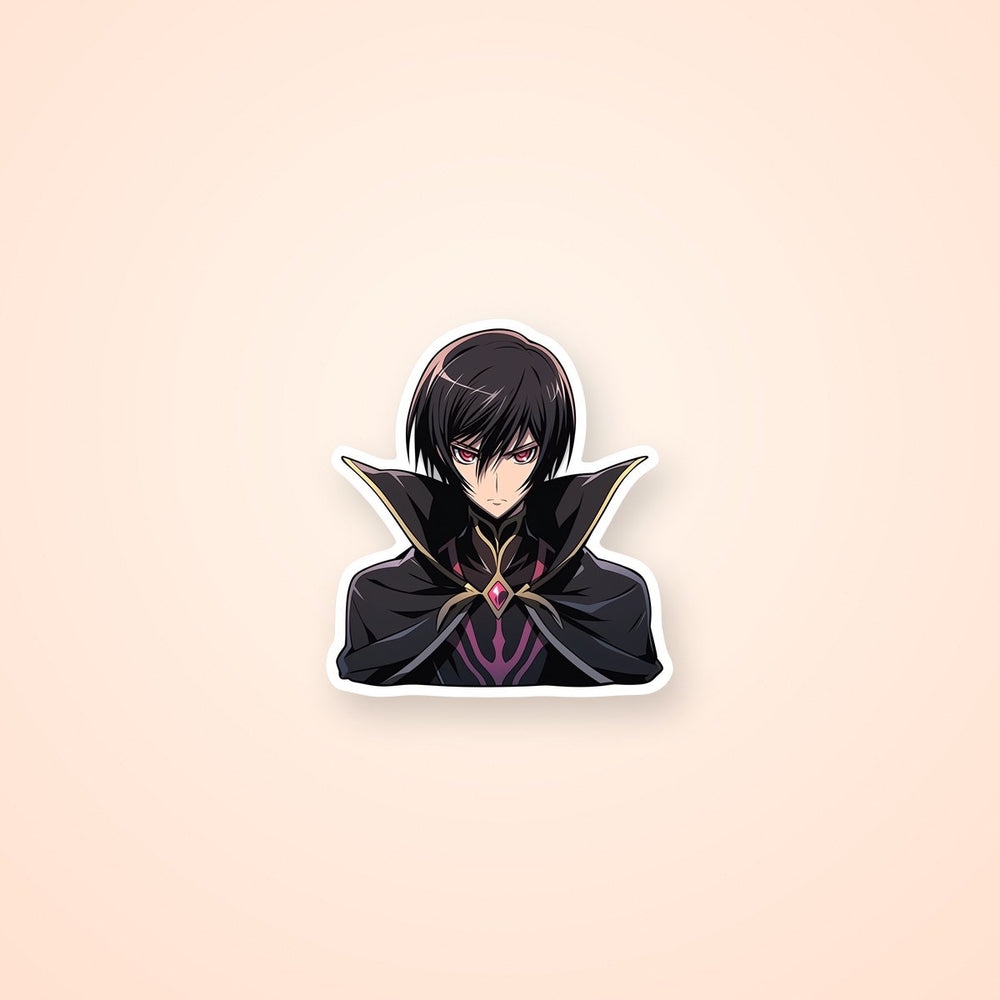 Code Geass Lelouch Lamperouge Bust Sticker