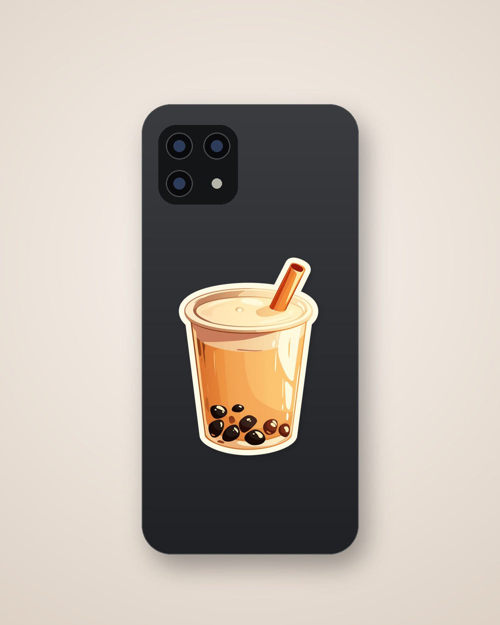 Aesthetic Bubble Tea Cup Sticker
