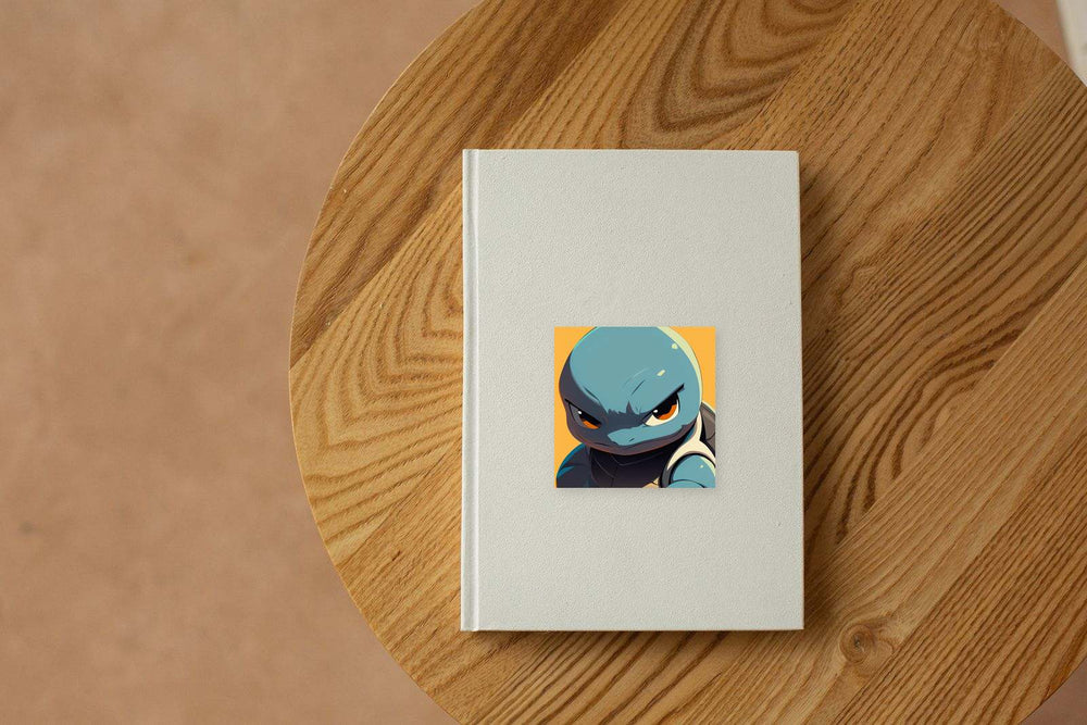 Squirtle Angry Look Sticker