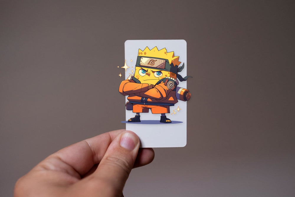 Spongebob Naruto Mashup Sticker