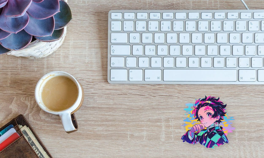 Tanjiro Kamado Cool Anime Sticker