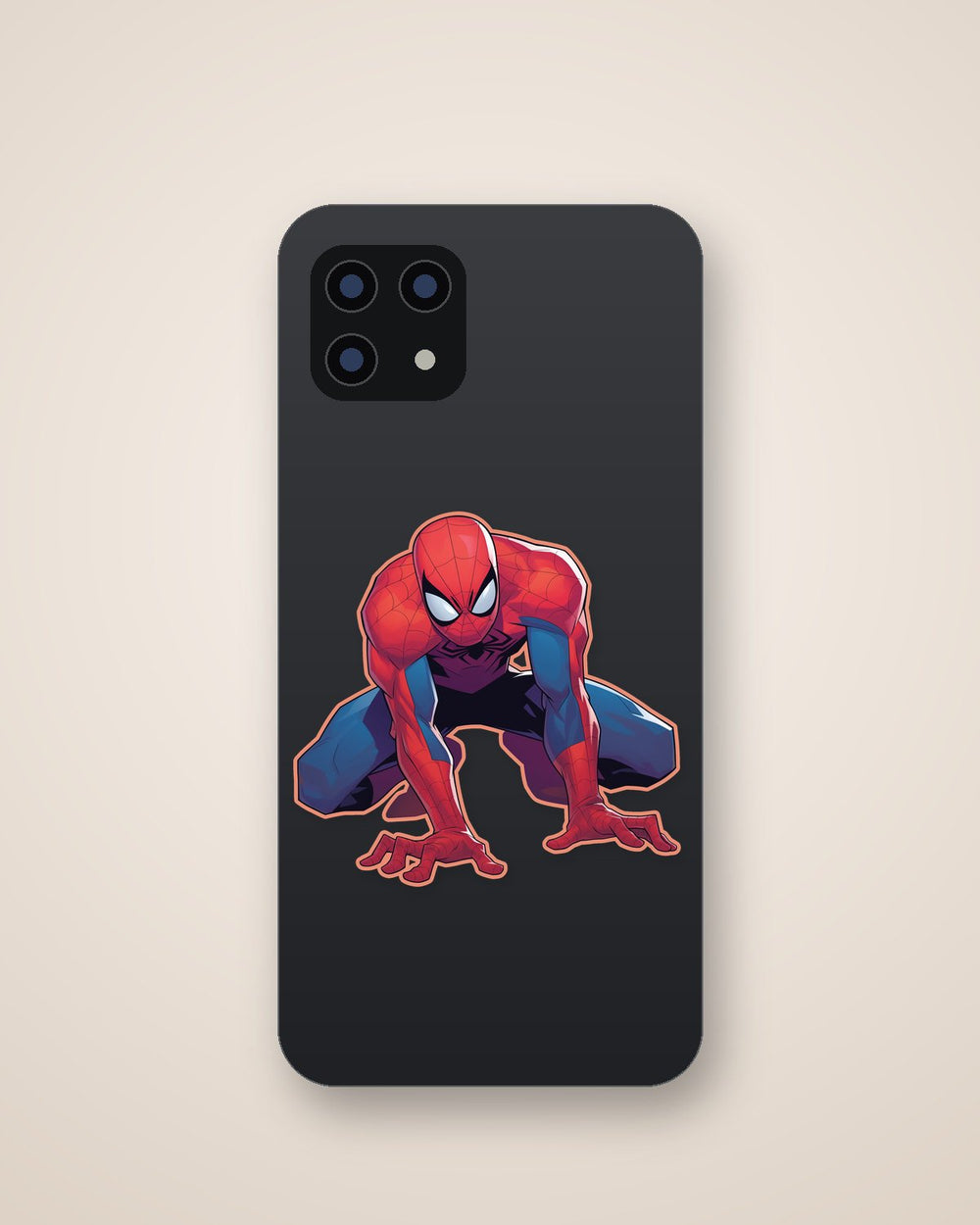 Spider-Man Crouch Style Sticker