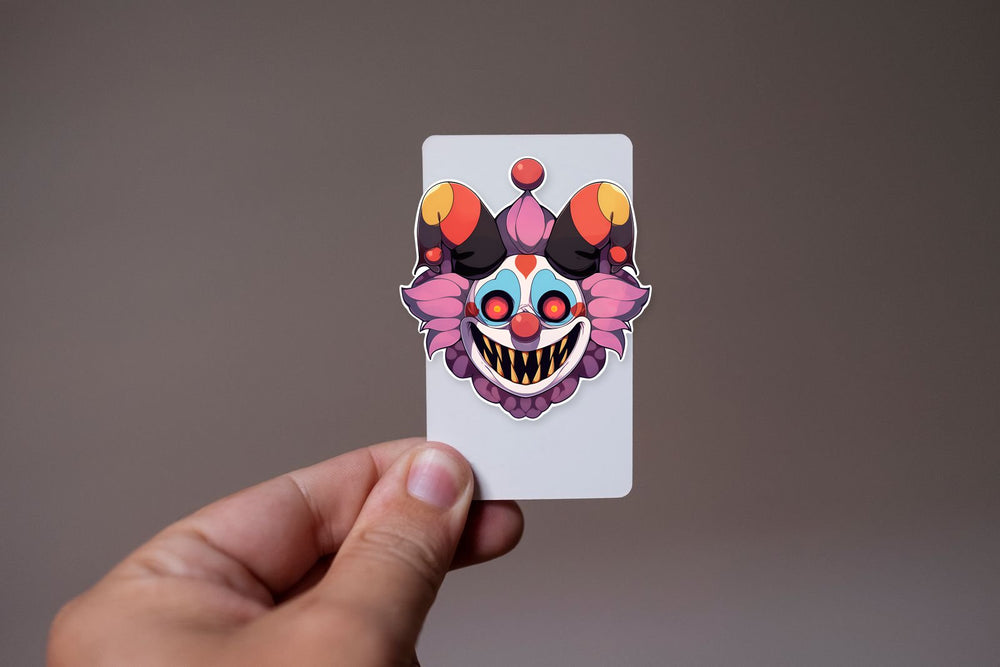 Creepy Clown Sticker