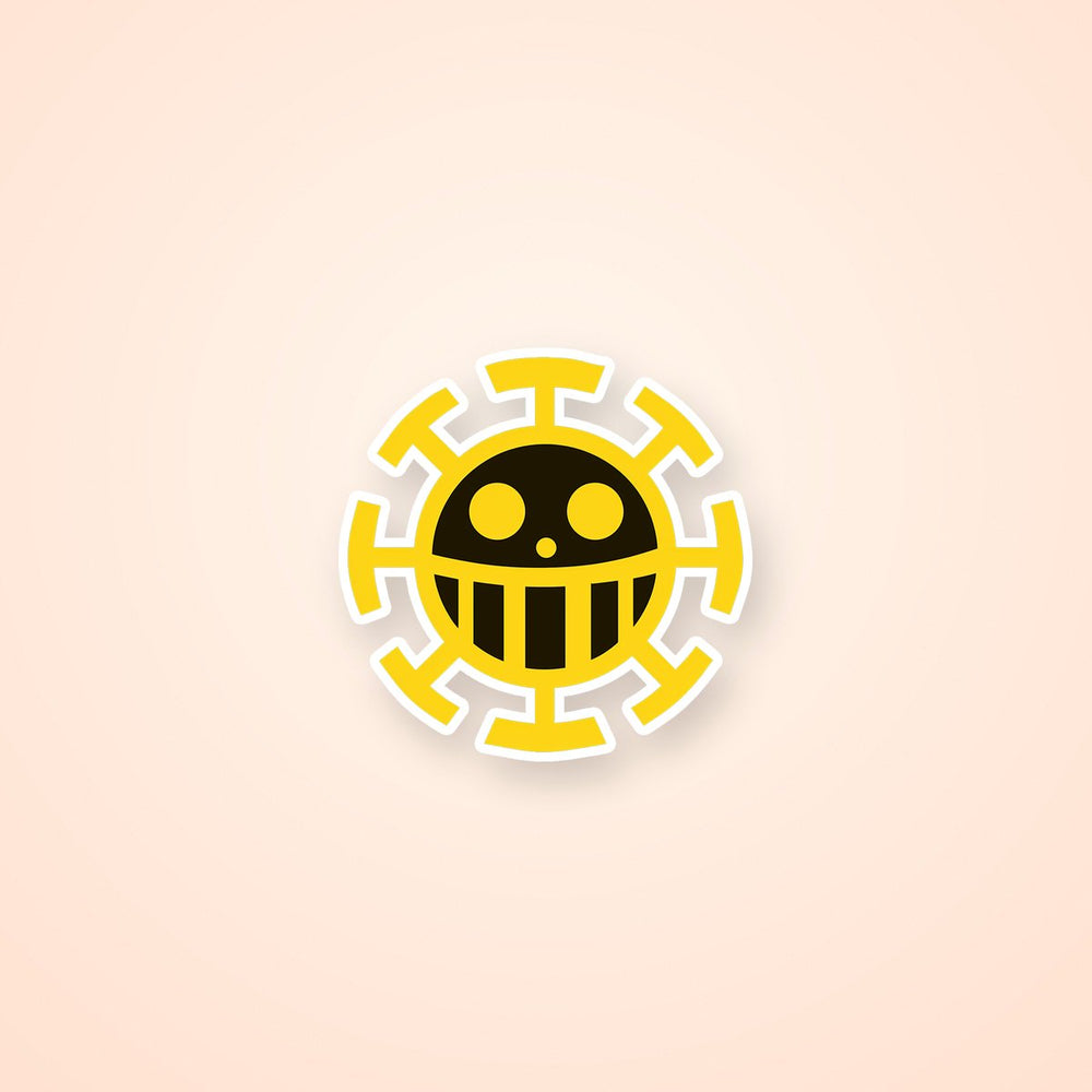 Trafalgar Law Jolly Roger One Piece Sticker
