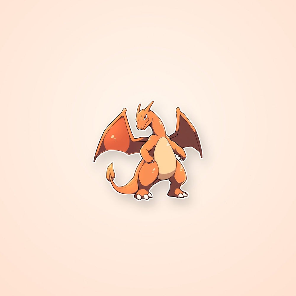 Pokemon Charizard Aesthetic Sticker