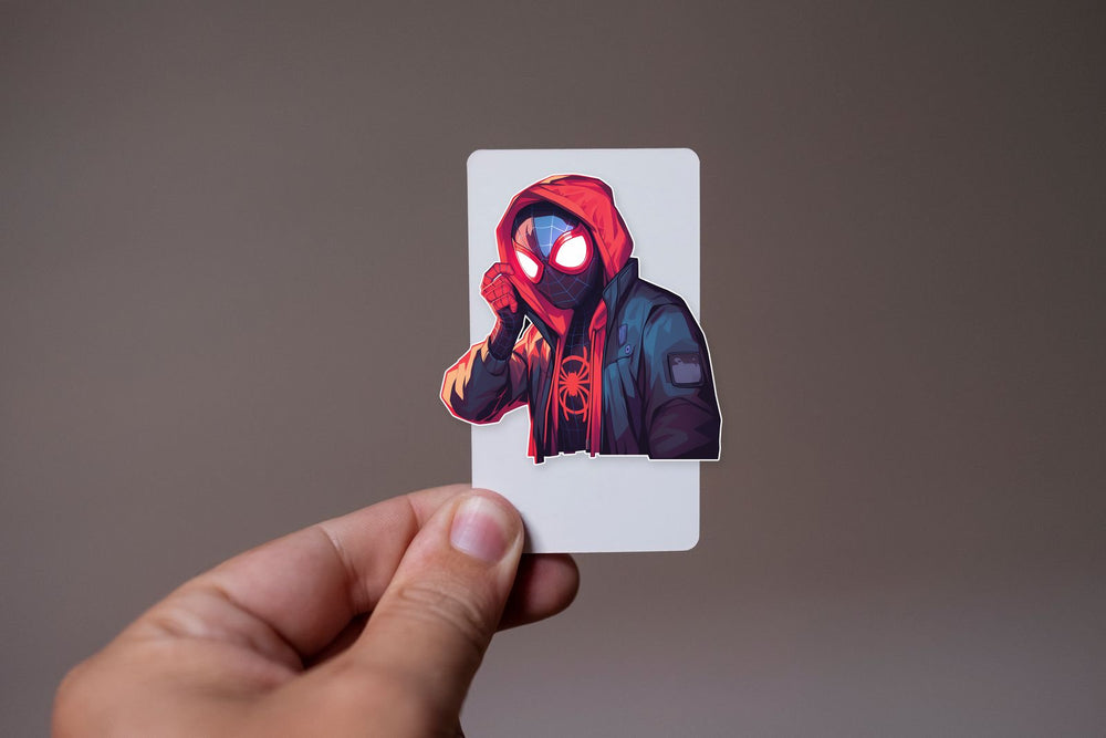 Spiderman Miles Morales Hypebeast Sticker