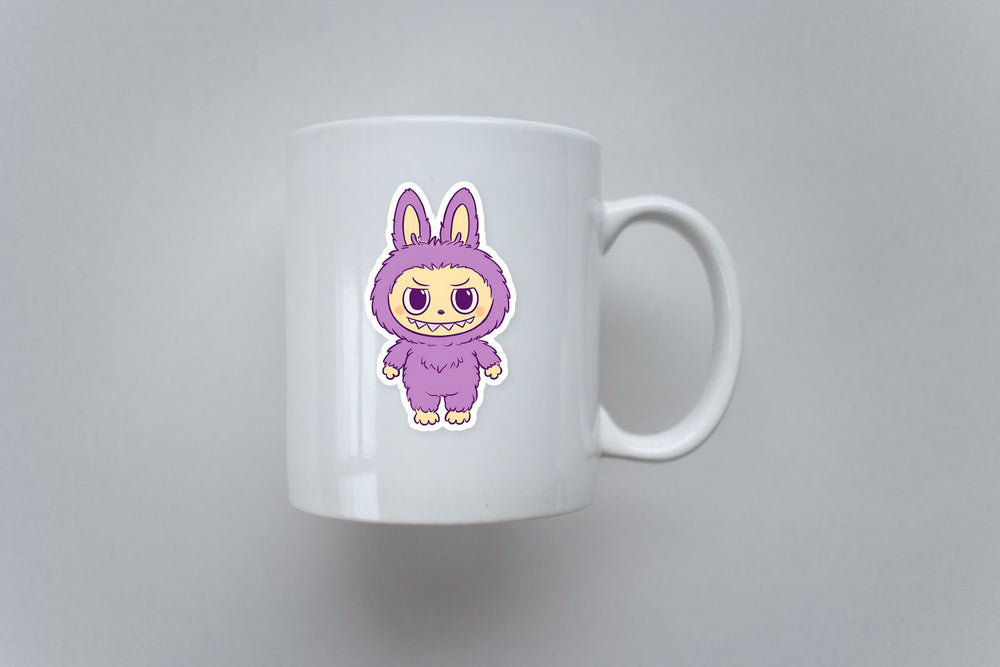 Labubu Purple Cute Sticker