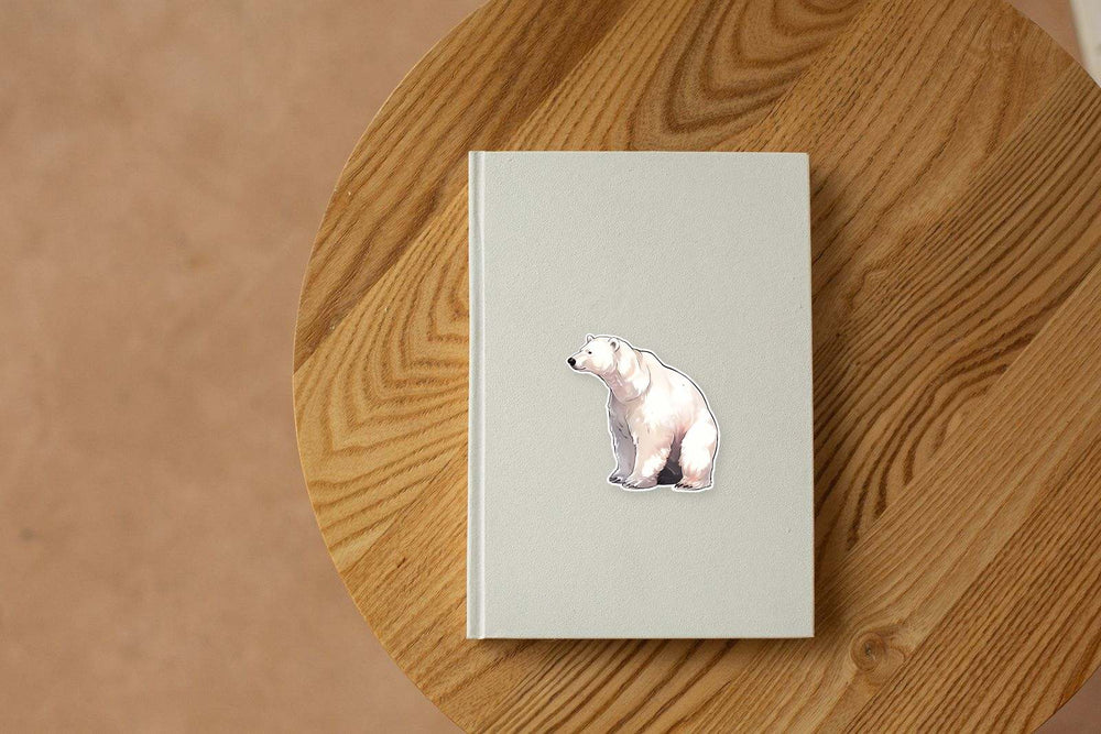 Aesthetic Polar Bear Sticker