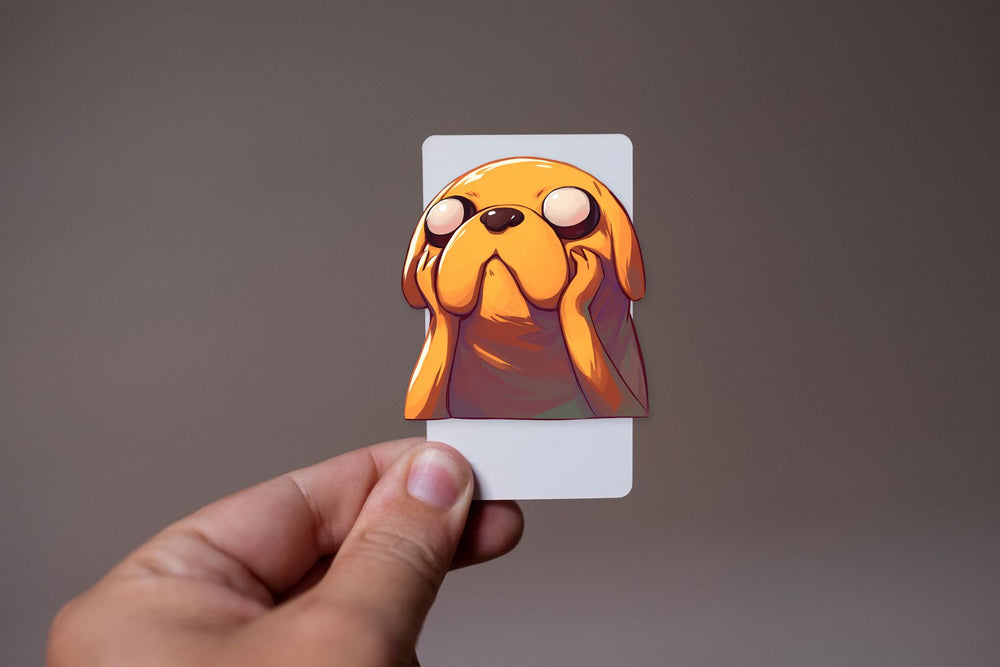 Cool Jake the Dog Adventure Time Sticker