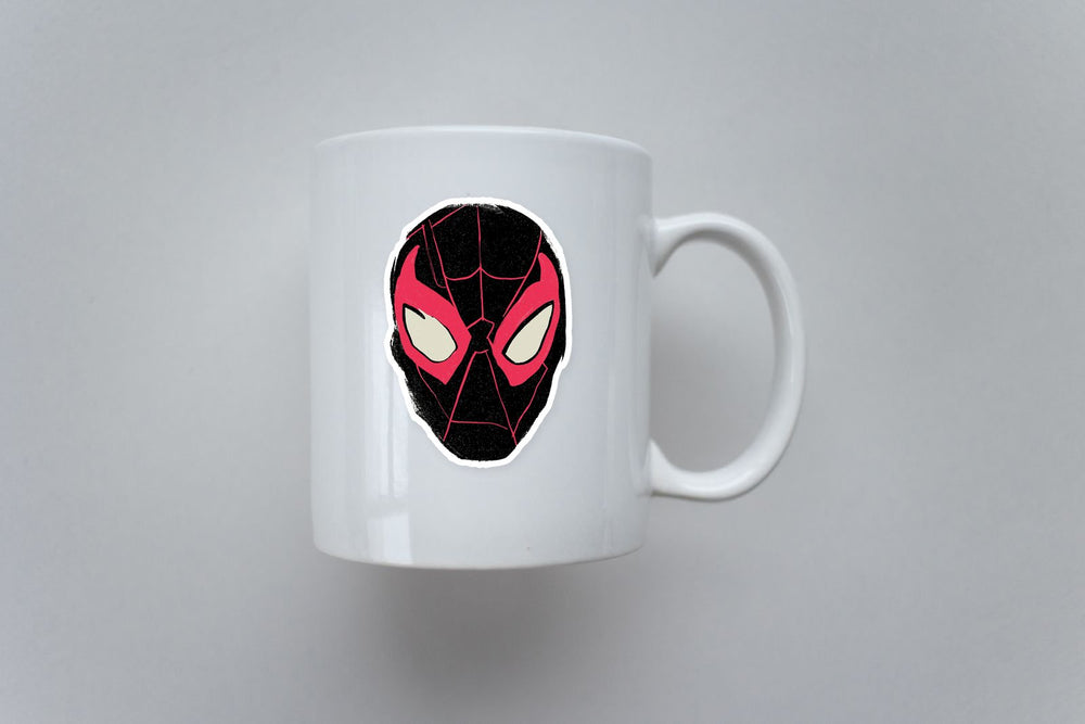 Miles Morales Mask Sticker