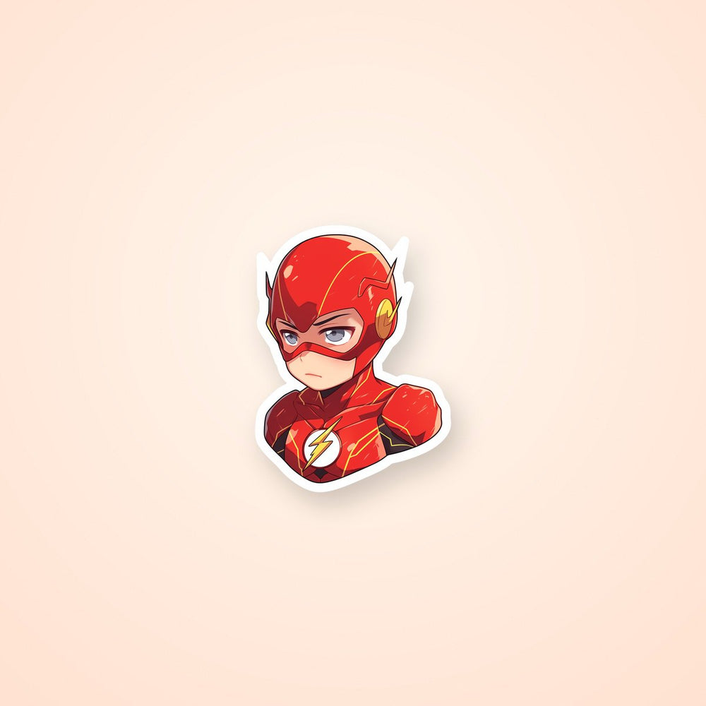 Anime Flash Bust DC Sticker
